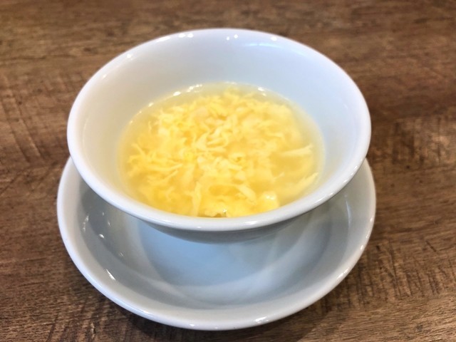 中華料理卵スープ