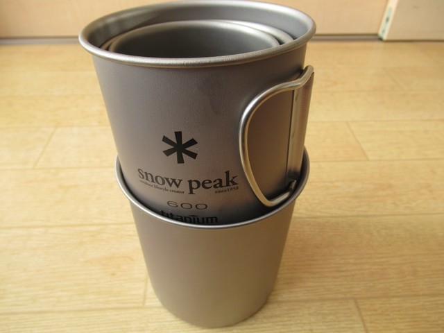 、チタントレック700とチタンマグ600はスタッキング出来ない