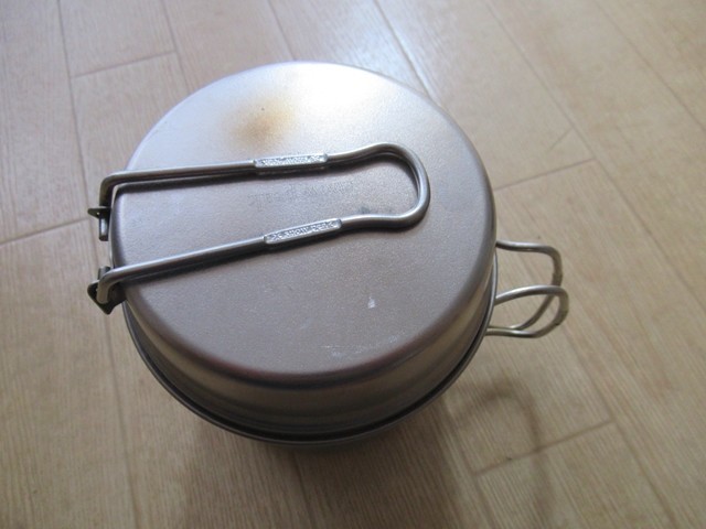 スノーピークトレックチタン９００クッカーのサイズ感詳細