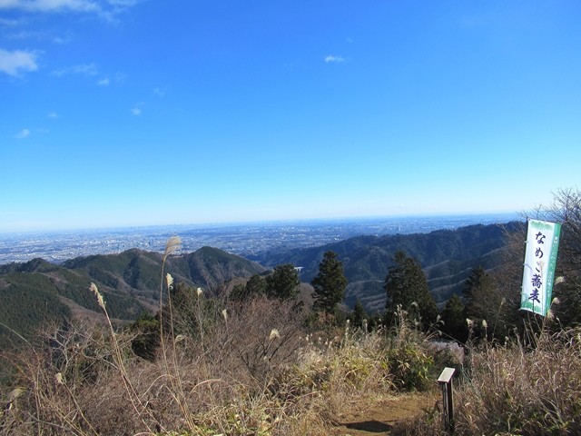 景信山名物料理なめこ蕎麦
