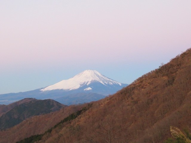 元旦の富士山景色