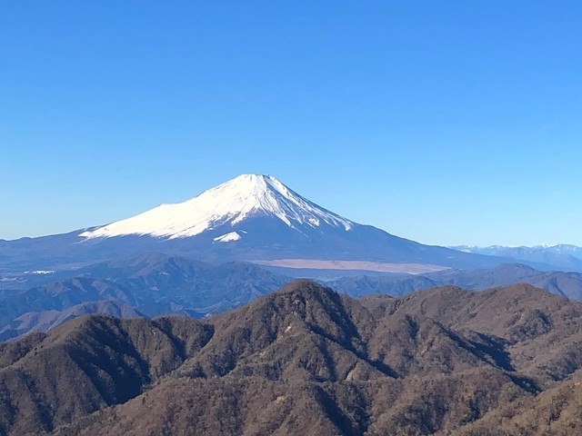 丹沢山富士山ビュースポット