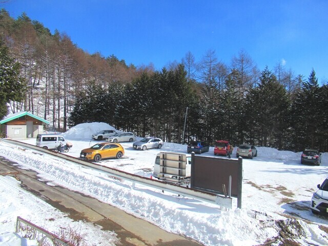 沢入登山ルート（入笠山登山口）