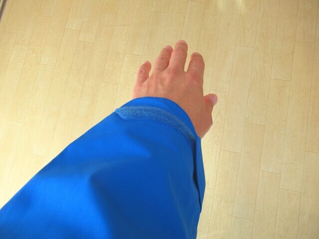 マムートハードシェルジャケットのサイズ感