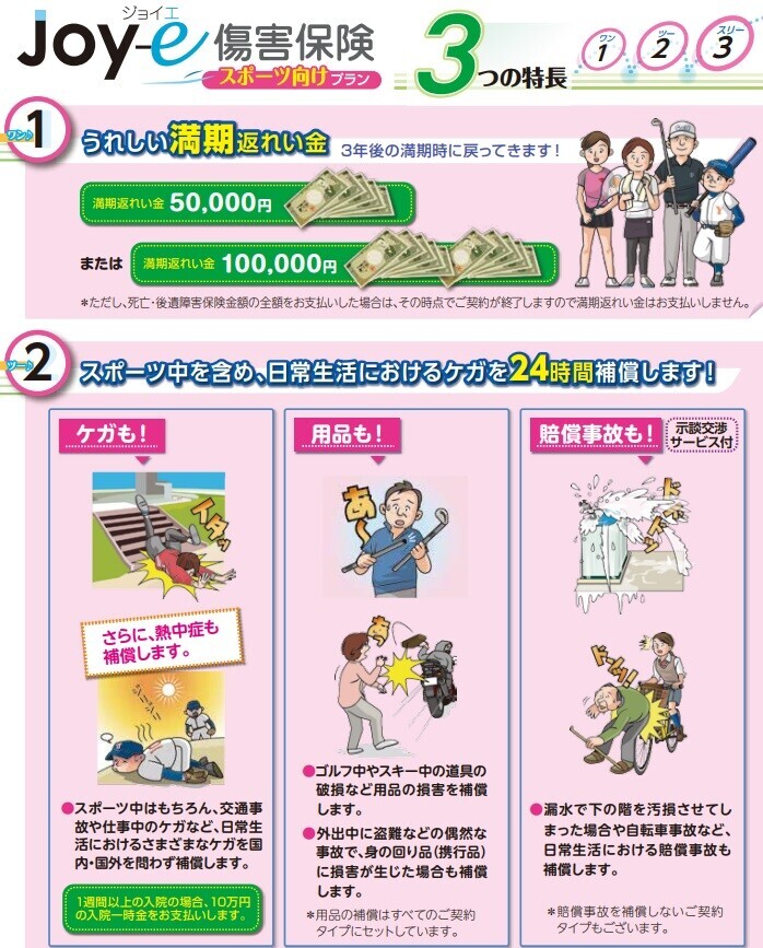 日新火災山岳保険と比較