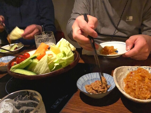 ５代目蔵Dining酒田屋商店での登山オフ会のスタートの様子
