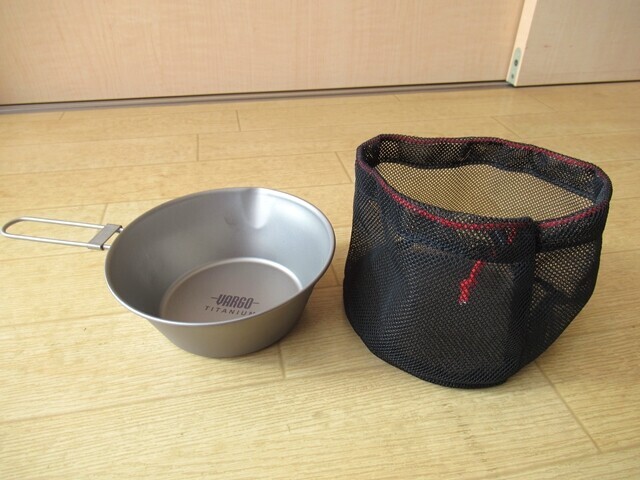 新品VARGO チタン シェラカップ セット300ml 400 ml m VARGO Titanium Sierra Cup - 宗像山道具店 by GRIPS