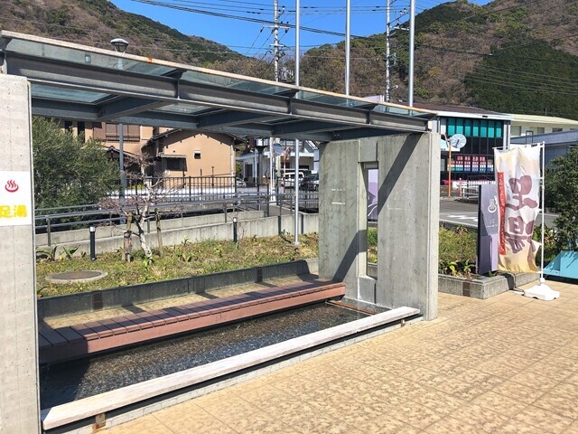 道の駅くるら戸田の足湯