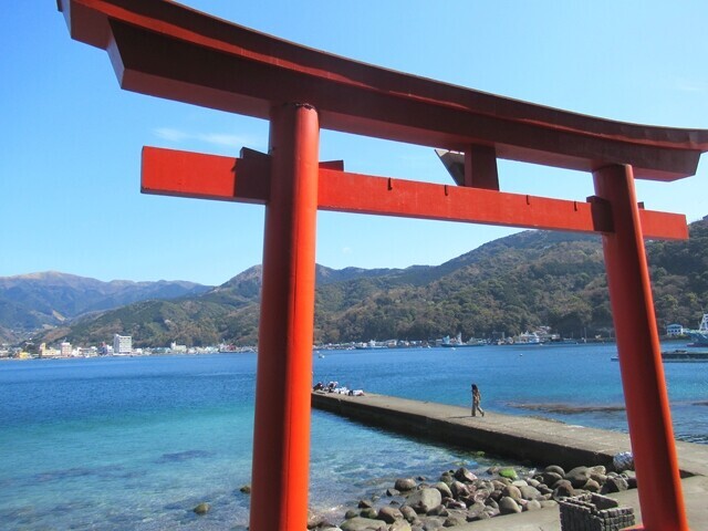 諸口神社の鳥居