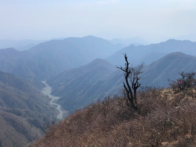 蛭ヶ岳山頂からの景色