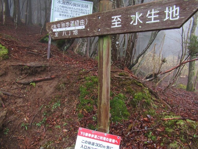 水生地歩道の入口