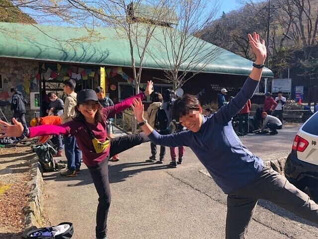 丹沢主稜日帰り縦走のメンバー