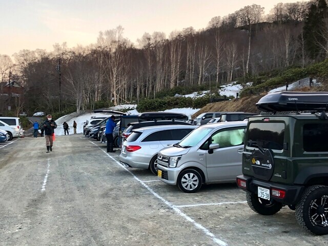 鳩待峠駐車場