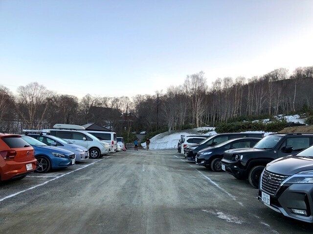 鳩待峠駐車場混雑