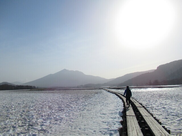 誰もいない尾瀬