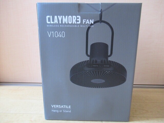 クレイモア(CLAYMORE)扇風機V1040プリズムの大きさと重量、デザイン