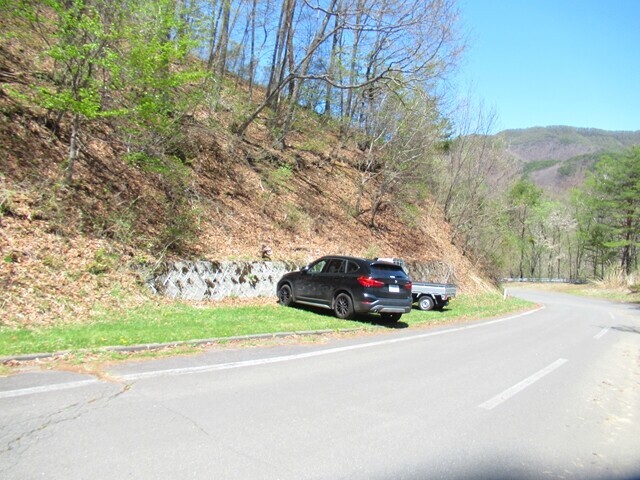松尾峠登山口駐車場