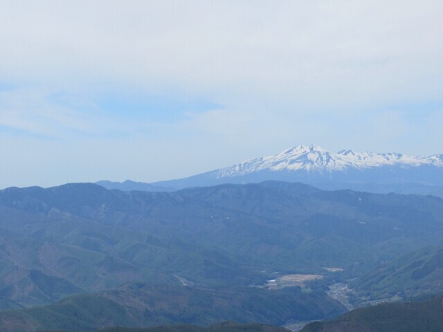 権兵衛峠登山ルート展望地からの景色