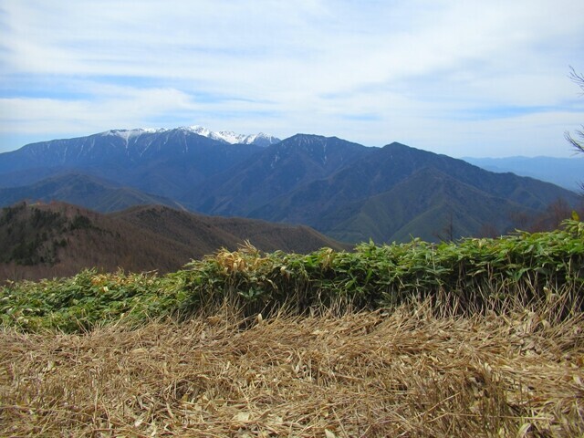 権兵衛峠から経ヶ岳登山