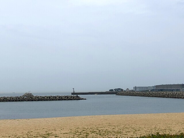 関西エクストリームウォーク１００のコース上にある西岡海浜公園