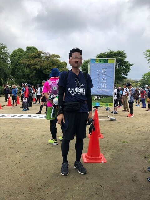 富士山一周ウルトラウォーキングに参加したブログ著者