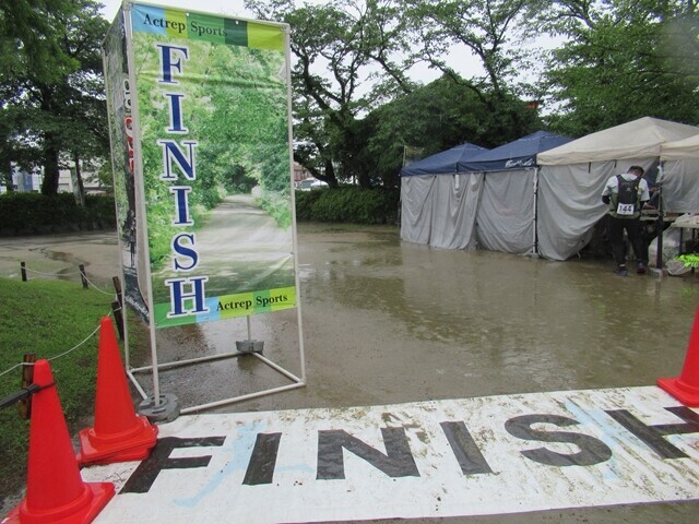 富士山一周ウルトラウォーキング125km完歩の様子