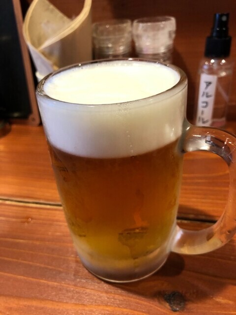 富士山一周ウルトラウォーキング完歩後に呑んだビール