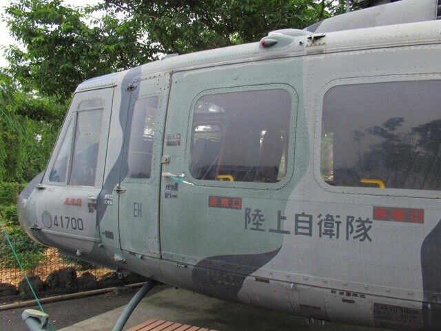 自衛隊のヘリコプター