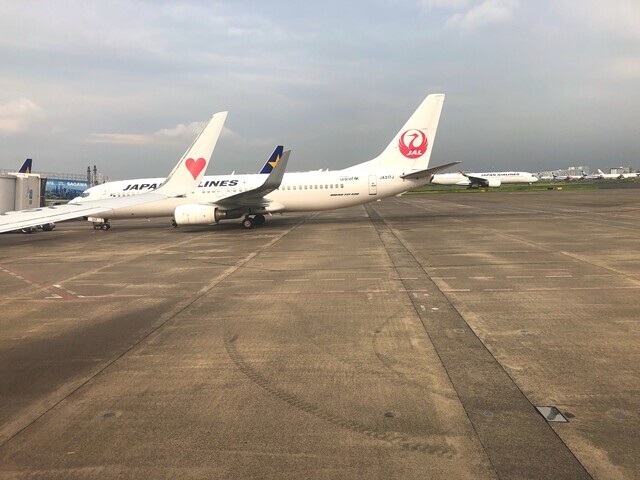 羽田空港の滑走路