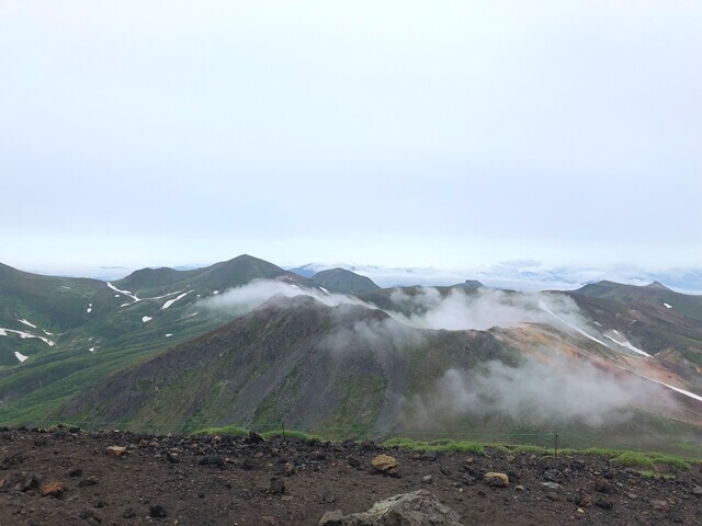 雄大な大雪山の景色