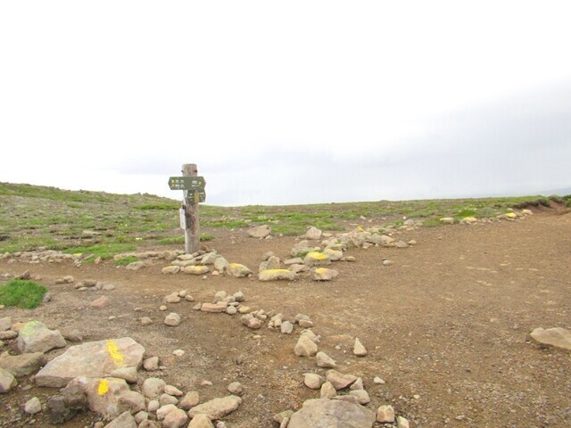白雲岳分岐