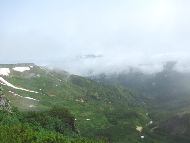 化雲岳山頂からの景色