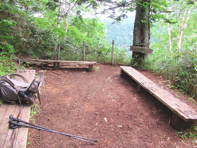 羽衣の滝の滝見台