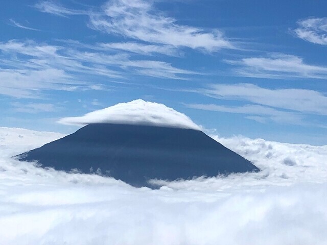 蝦夷富士である羊蹄山