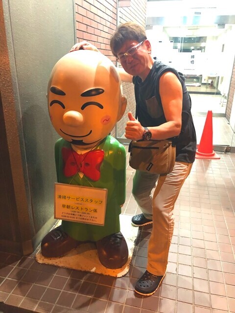 春夏冬旭川本店の近くにあった人形
