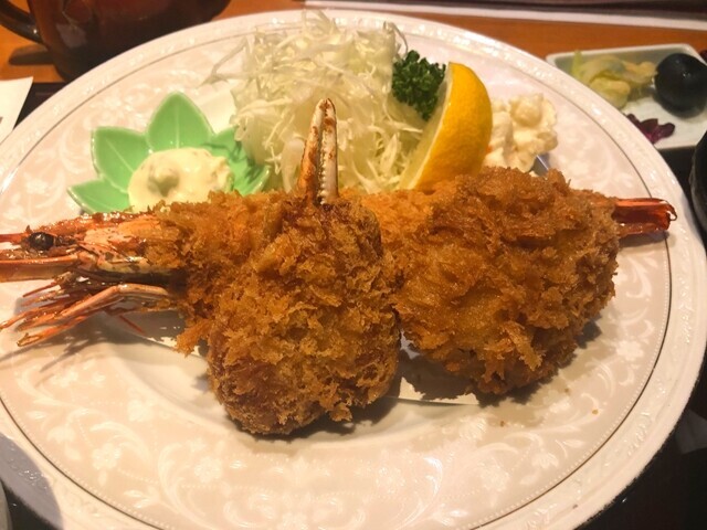 一の屋の高級料理の様子