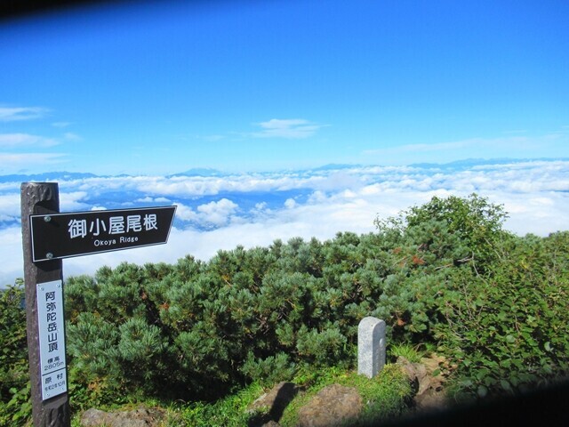 御小屋尾根の終着地点