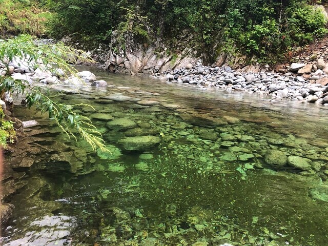 オンベ松尾根の沢