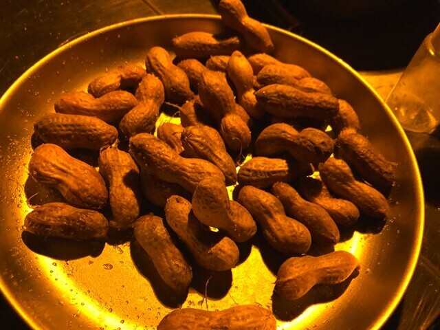 キャンプ飯調理完了の様子