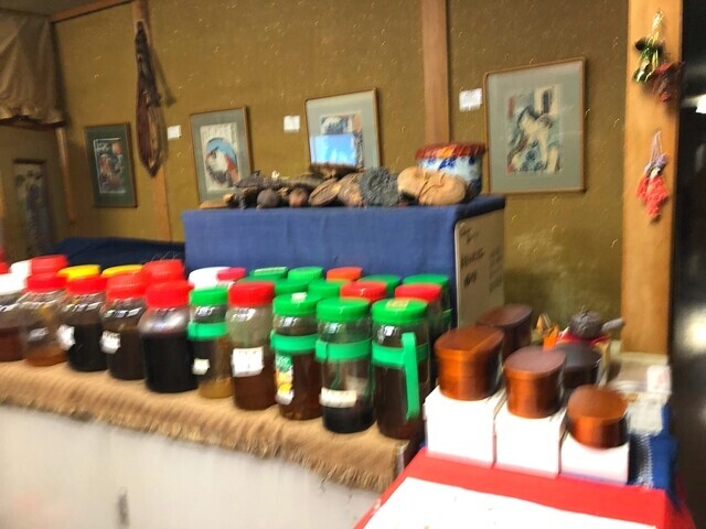 鹿の瀬温泉の果実酒