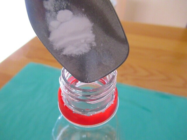 重曹を投入
