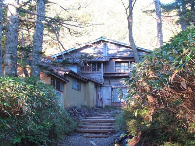 御嶽山の山小屋