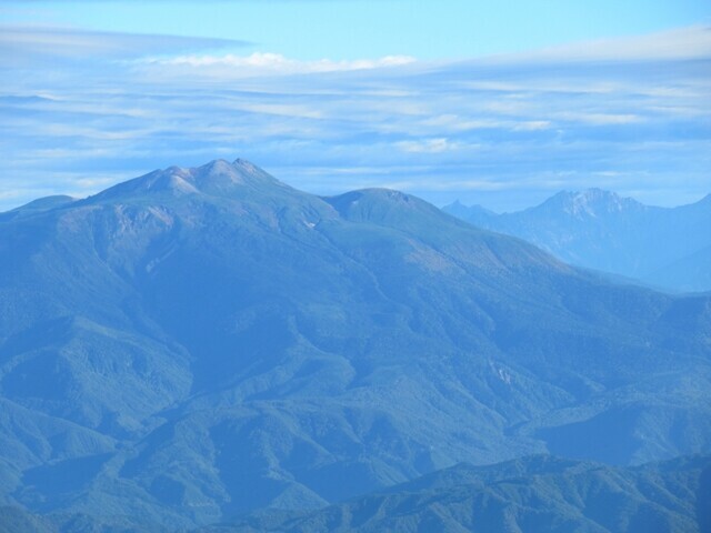 御嶽山から見る乗鞍岳の絶景