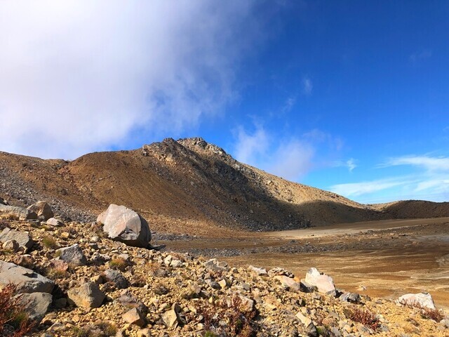 御嶽山二ノ池の景色