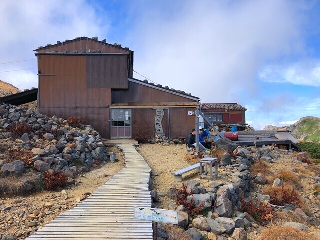 二の池ヒュッテ建物