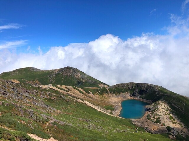 三ノ池は天空の湖