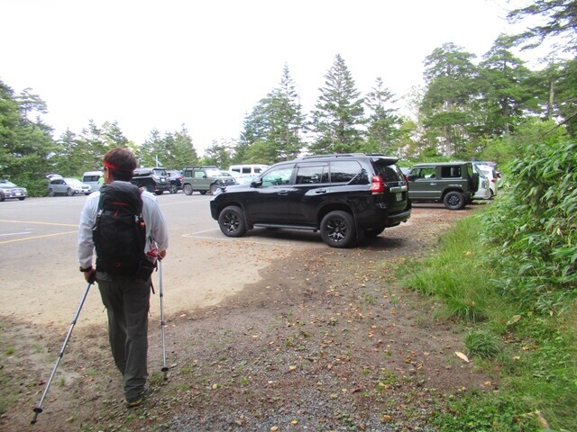 御嶽山黒沢登山口(駐車場)