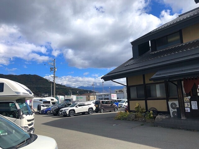小作の駐車場