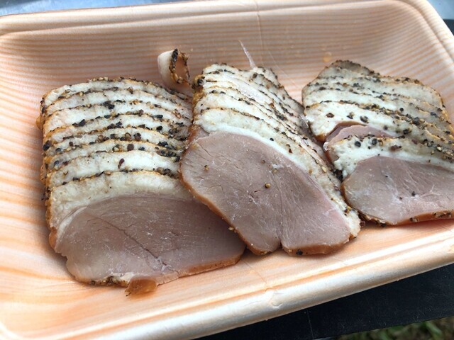 千代田湖キャンプ場に来る前に購入したお肉