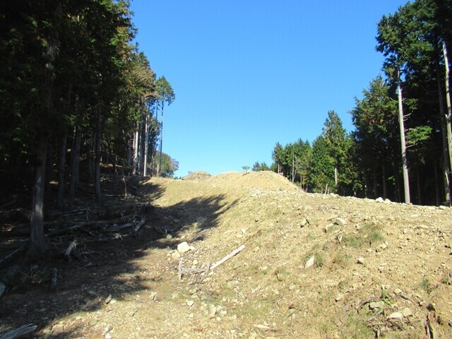 三石山林道終点